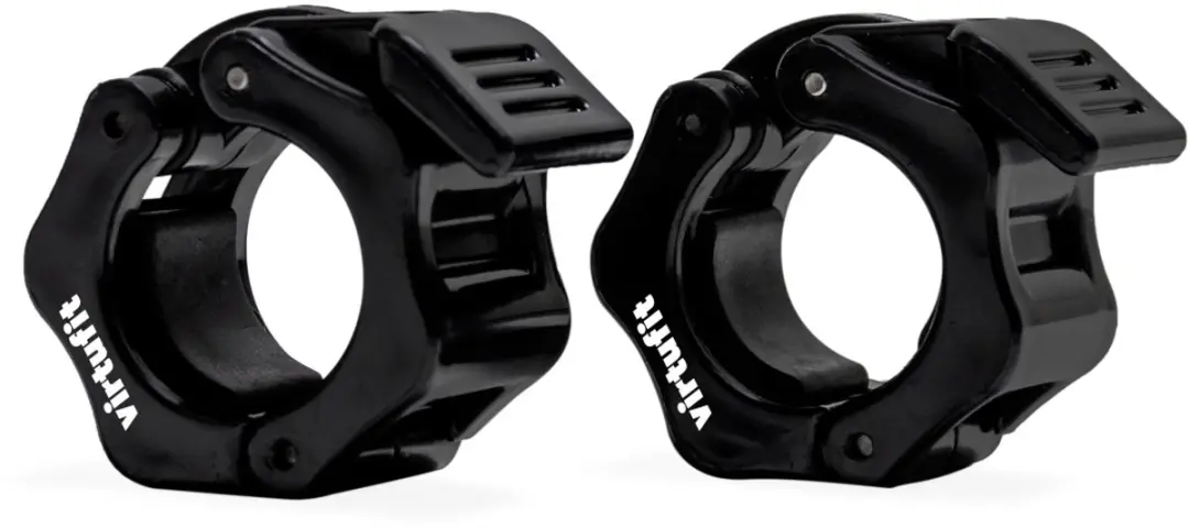 VirtuFit Lock Jaw Collar Halterstangsluiters 30mm - 2 Stuks - Zwart