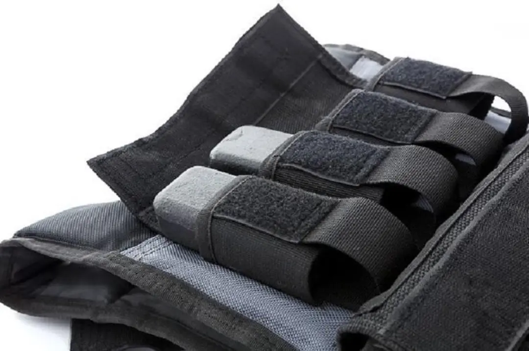 Muscle Power Gewichtsvest 20kg - Grijs/Zwart