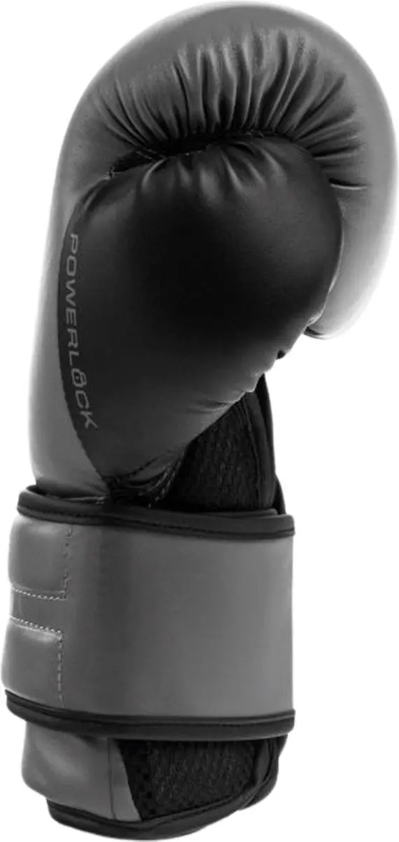 Everlast Powerlock 2R Vechtsporthandschoenen - 10 oz - Grijs/Zwart