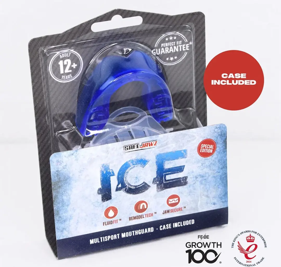 Safejawz Extro-Series Ice Gebitsbeschermer Senior - Blauw