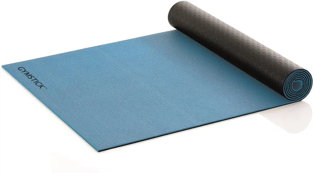 Gymstick Active 2-Tone Fitnessmat - Blauw/Zwart