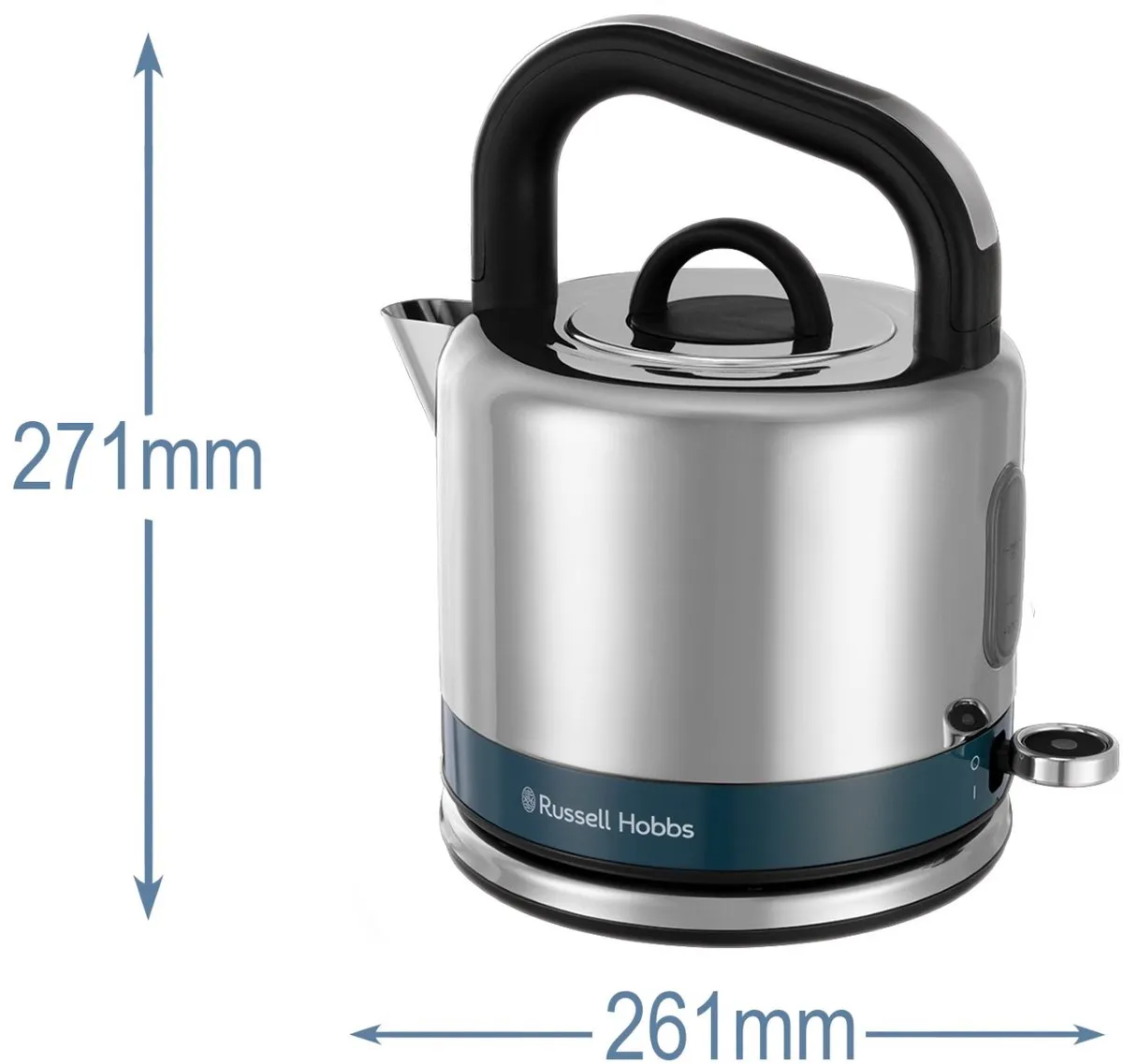 Russell Hobbs 26421-70 Waterkoker 1,5L - 1350W - Blauw