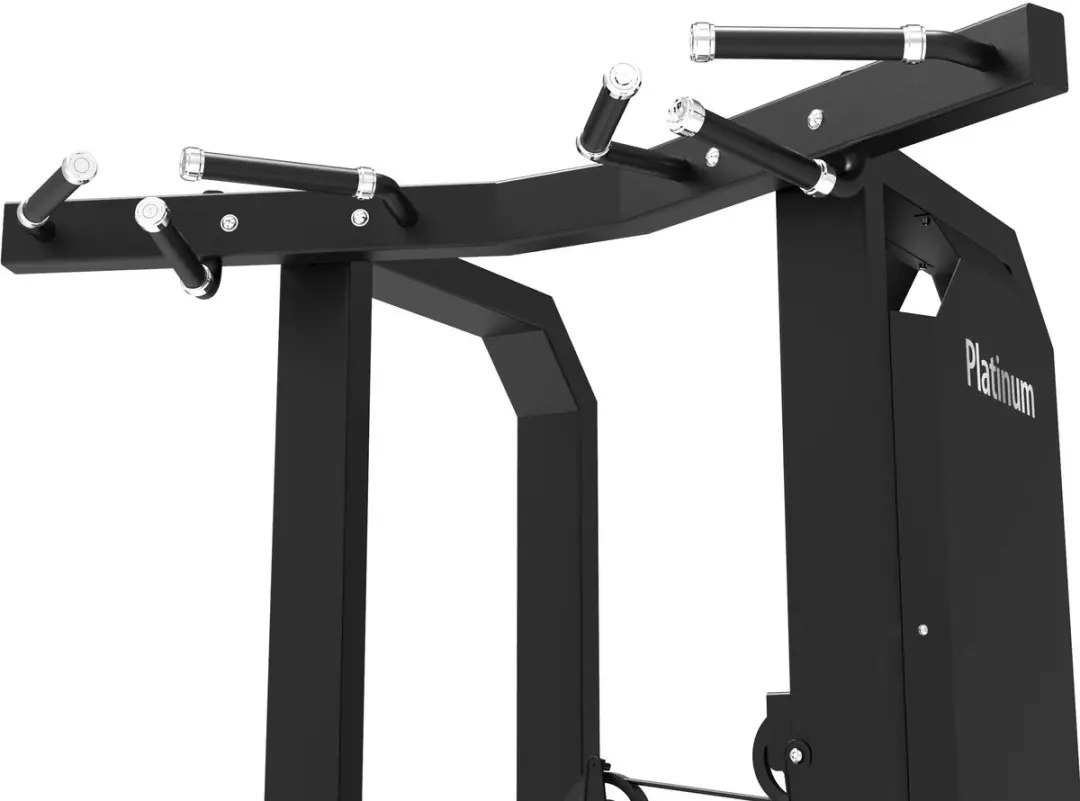 Tunturi Platinum Dual Assisted Krachtstation - Chin Up/Dip - Zwart
