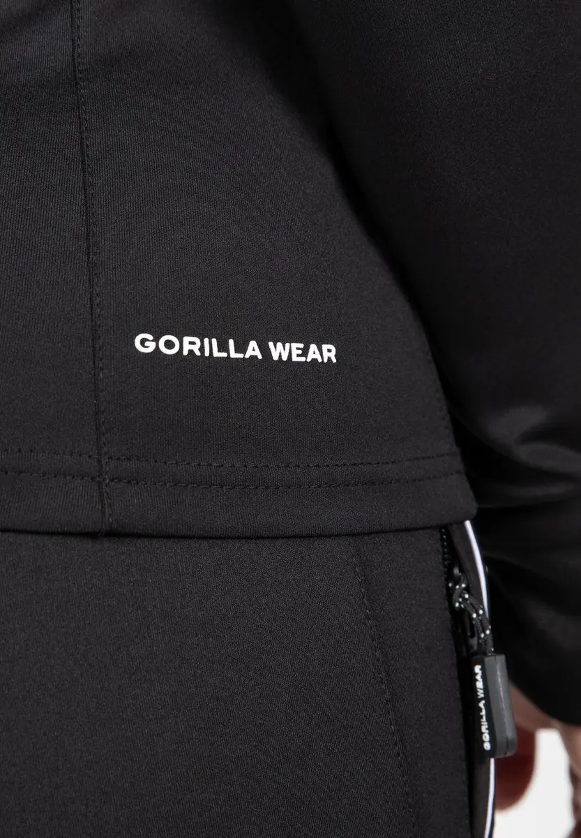 Gorilla Wear Rochelle Trainingsjas Zwart - L