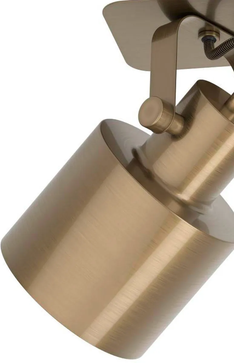 Eglo Southery Spot E27 - 2 Lichtpunten - 47cm - Goud/Crème