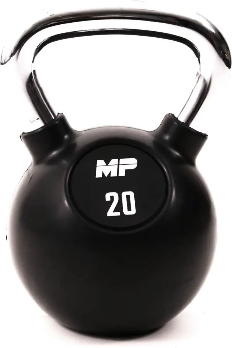 Muscle Power Rubberen Kettlebell 20 kg