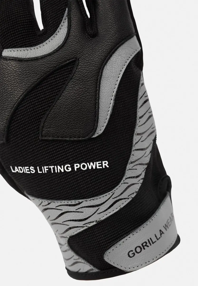 Gorilla Wear Dames Fitness Handschoenen 2.0 - L - Zwart/Grijs