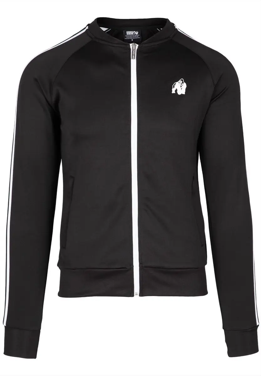 Gorilla Wear Riverside Trainingsjas - Zwart 2XL