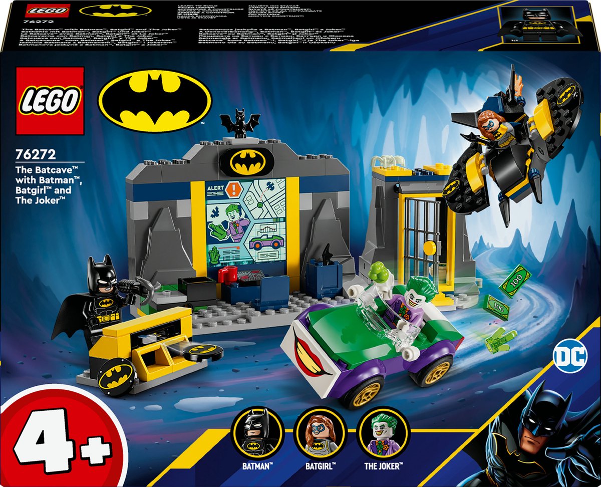 LEGO DC Batman De Batcave met Batman Batgirl enThe Joker Set - 76272
