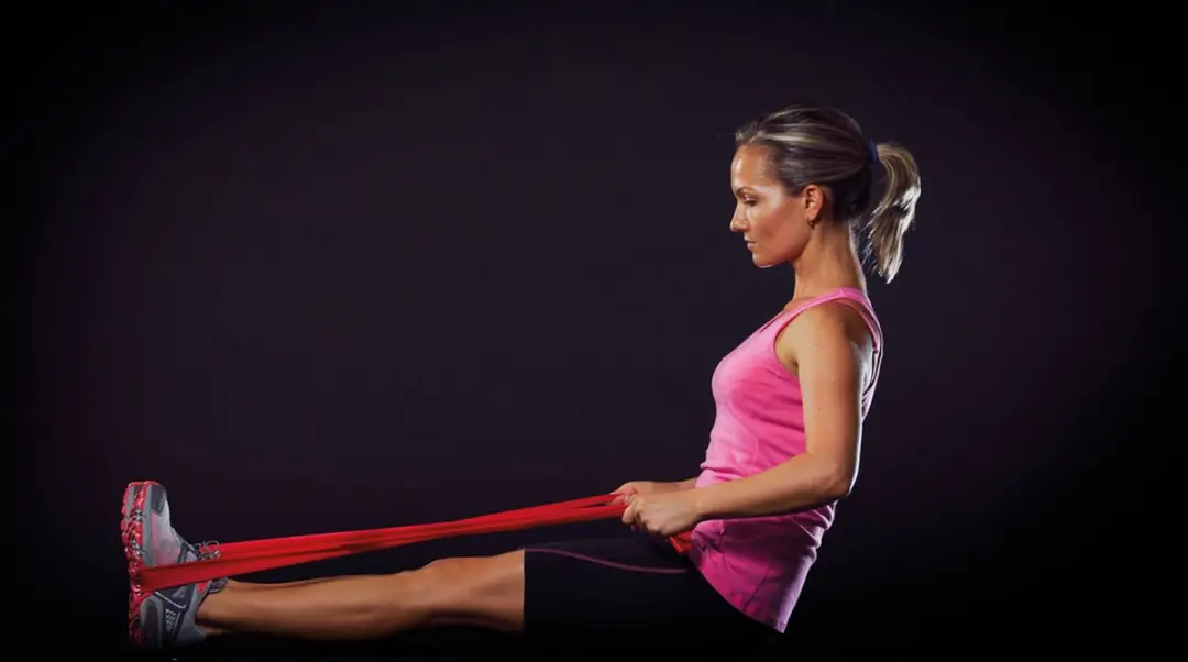 Iron Gym Power Band Fitnessband - Rood