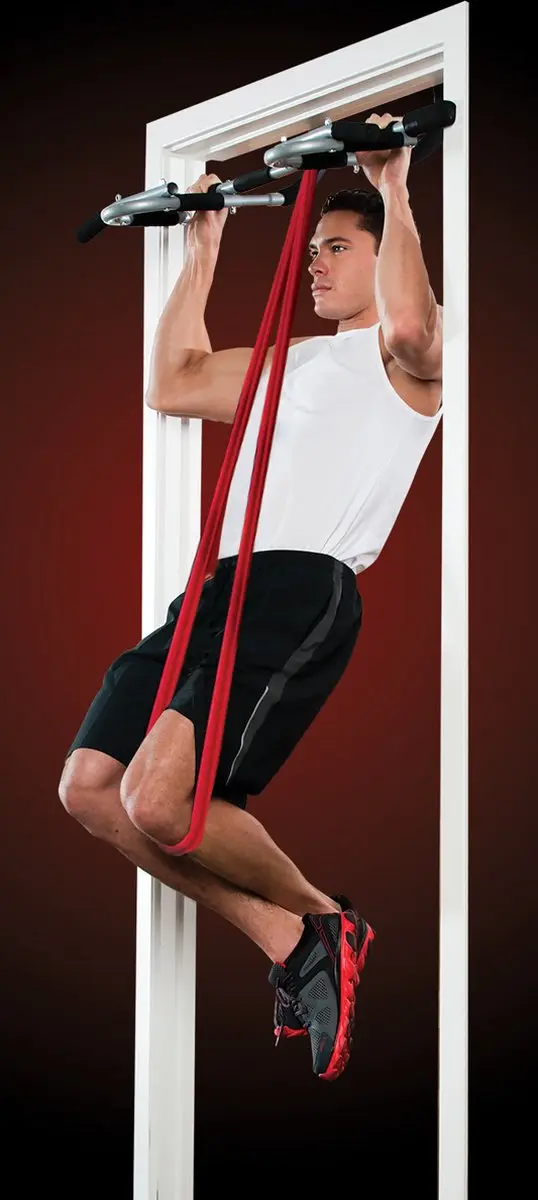 Iron Gym Power Band Fitnessband - Rood