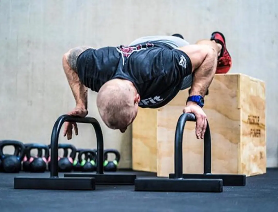 Muscle Power Parallettes - 2 Stuks - Zwart