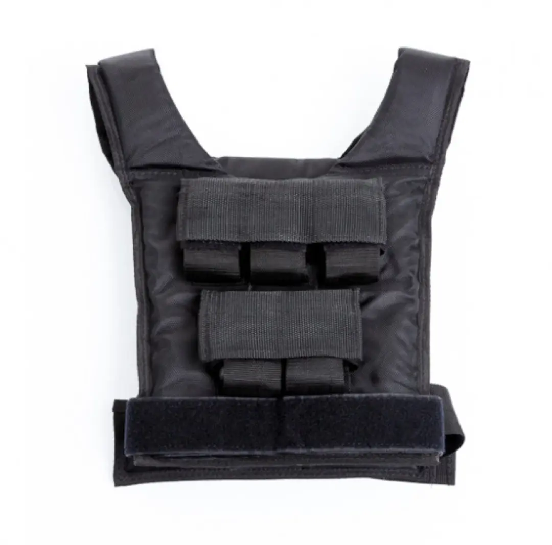 Muscle Power Gewichtsvest 10KG - One Size - Zwart