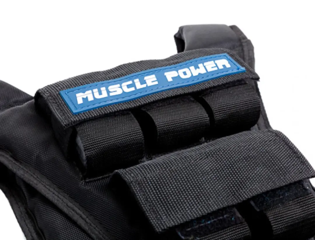Muscle Power Gewichtsvest 10KG - One Size - Zwart