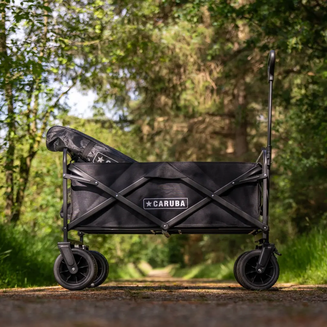 Caruba Opvouwbare Transport Trolley - Zwart