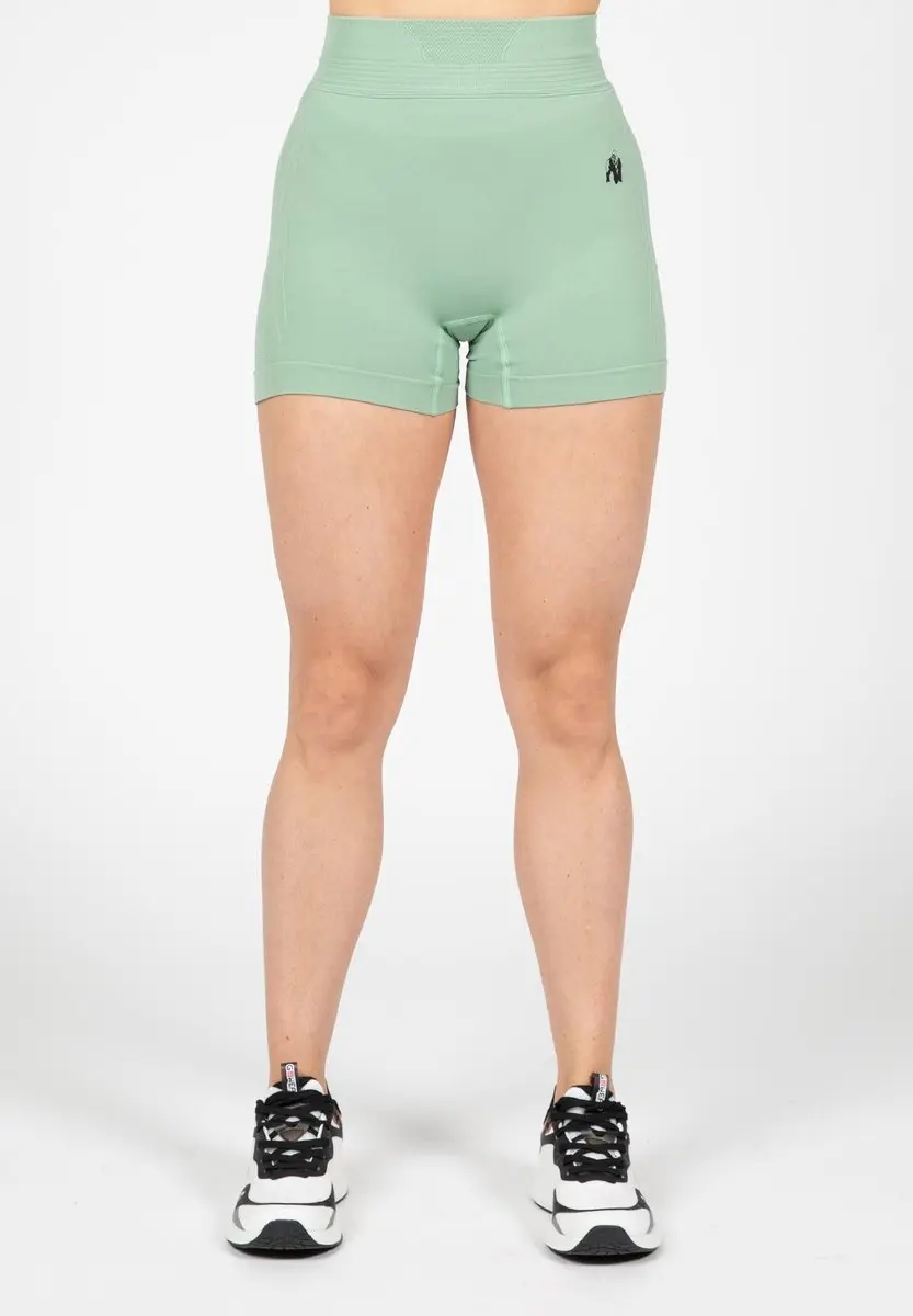 Gorilla Wear Whitney Seamless Shorts S/M - Groen