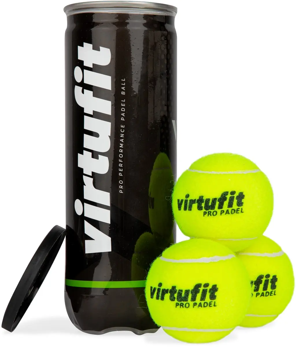VirtuFit Pro Padelballen Geel - 3 Stuks - afbeelding 6 van 6
