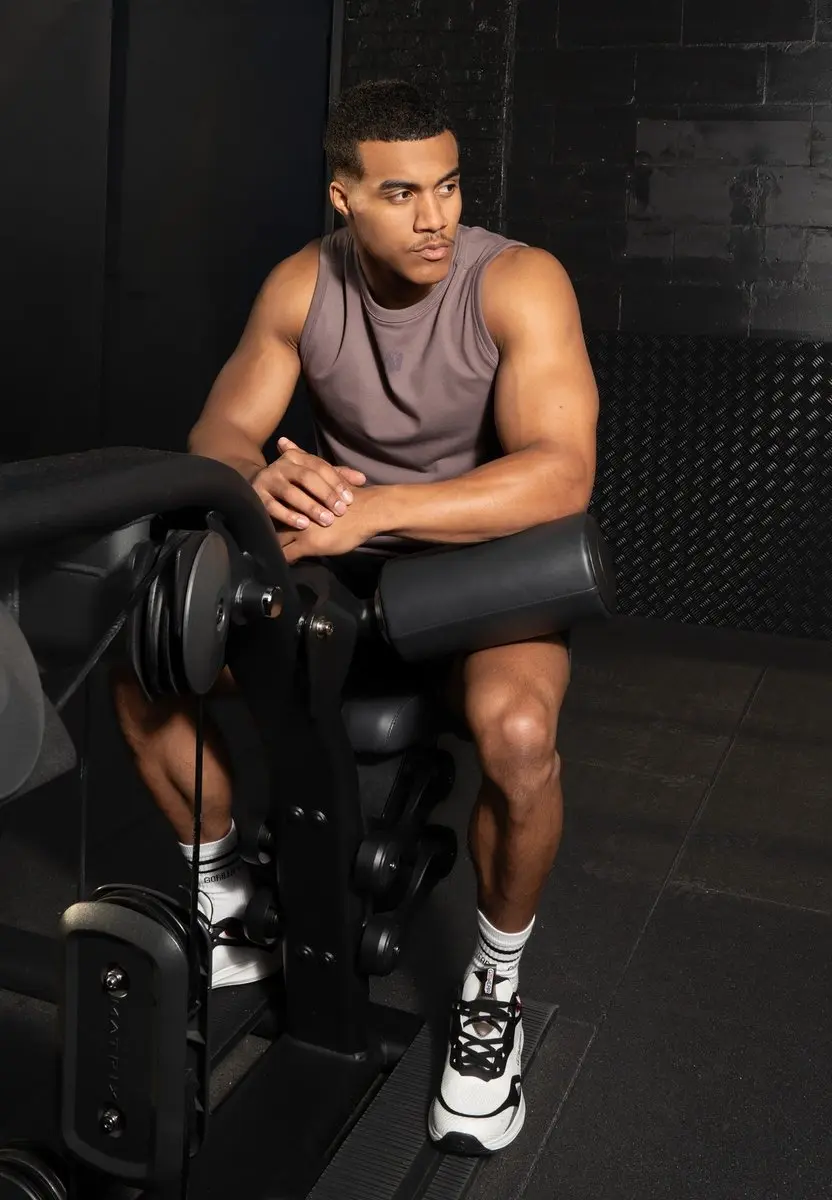Gorilla Wear Belfort Tanktop - Taupe M