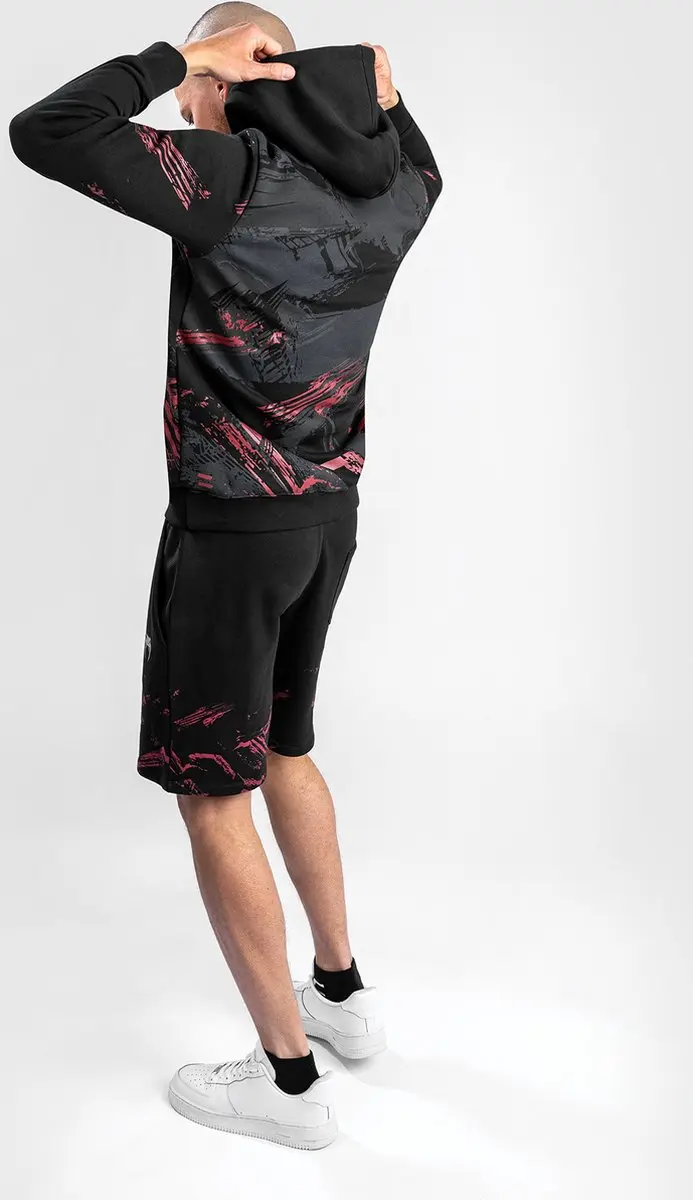 UFC Venum Authentic Fight Week 2.0 Hoodie - Zwart/Rood - XXL