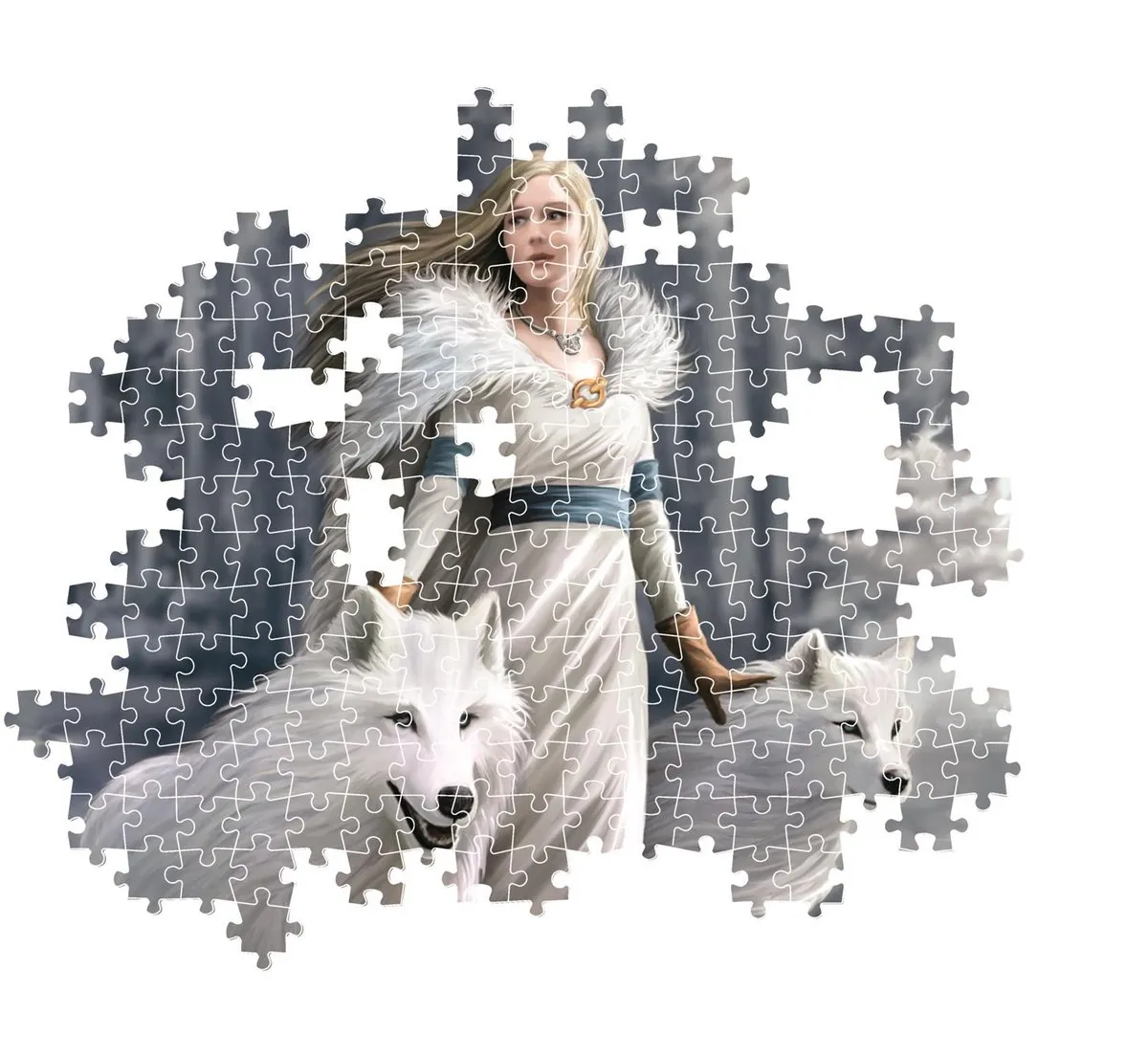 Clementoni Anne Stokes Winter Guardians Puzzel 1000 Stukjes - Multikleur