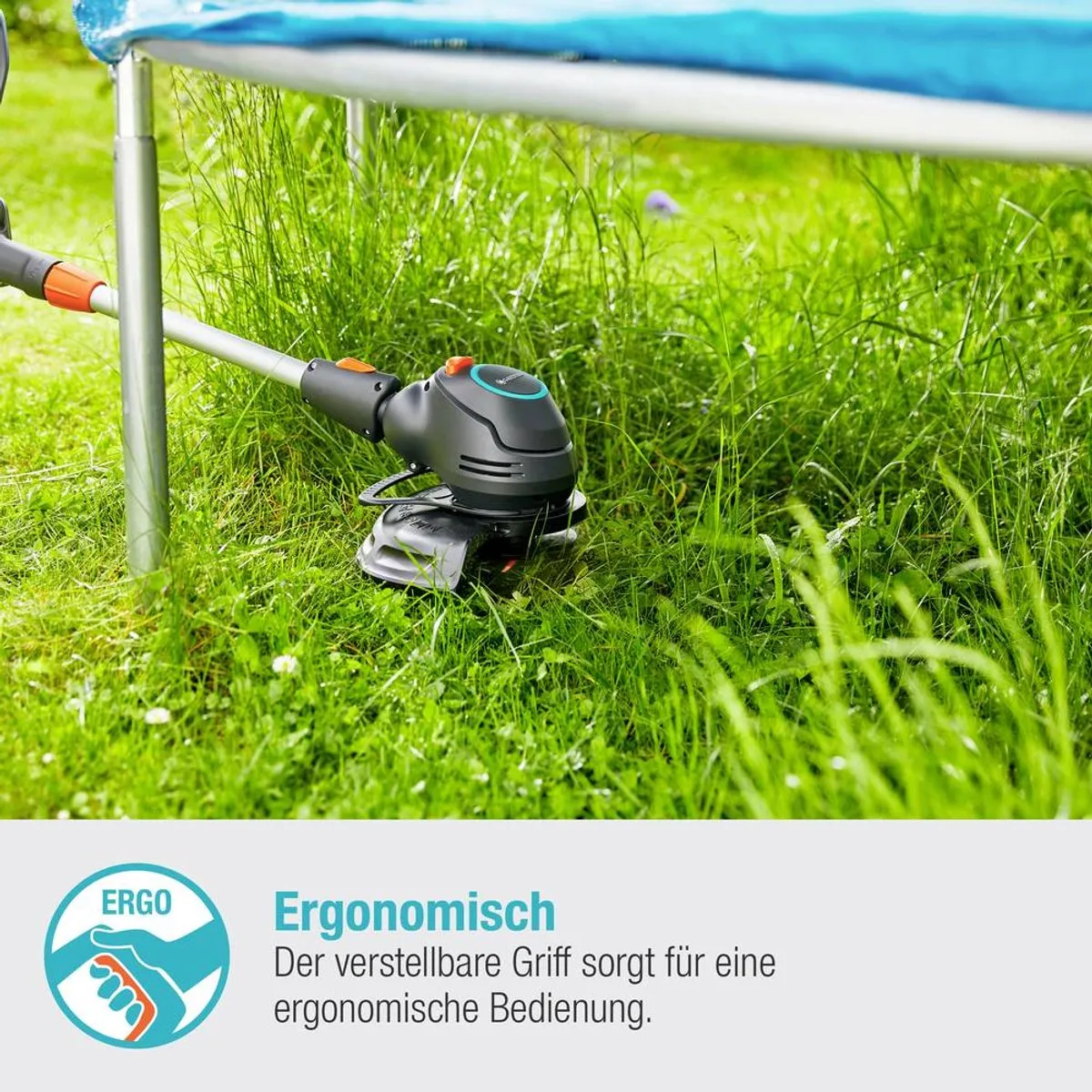 Gardena ComfortCut Accu Grastrimmer 23/18V - 230mm - afbeelding 6 van 6