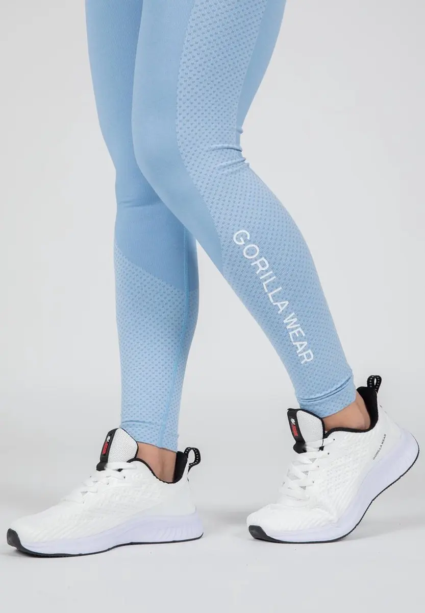 Gorilla Wear Selah Seamless Leggings S/M - Lichtblauw