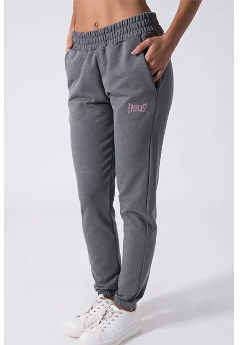 Everlast Felpa Strech Trainingsbroek - L - Donkergrijs