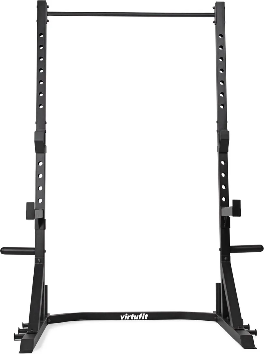 VirtuFit Power Rack Squatrek Pro - met pull-up bar - Zwart