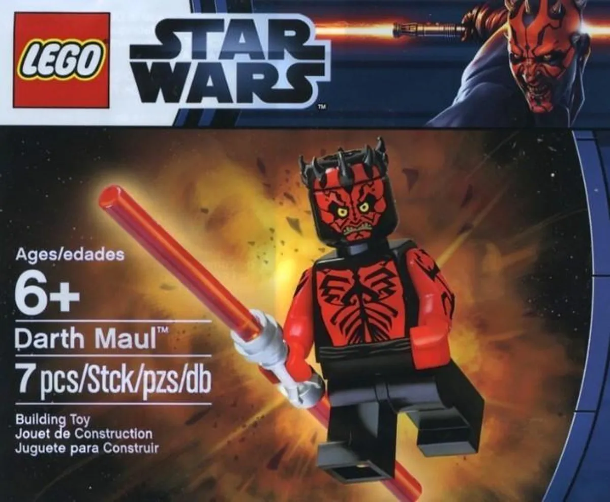 LEGO Star Wars Darth Maul PolyBag - 7 Stukken - 1 Minifiguur - afbeelding 2 van 3