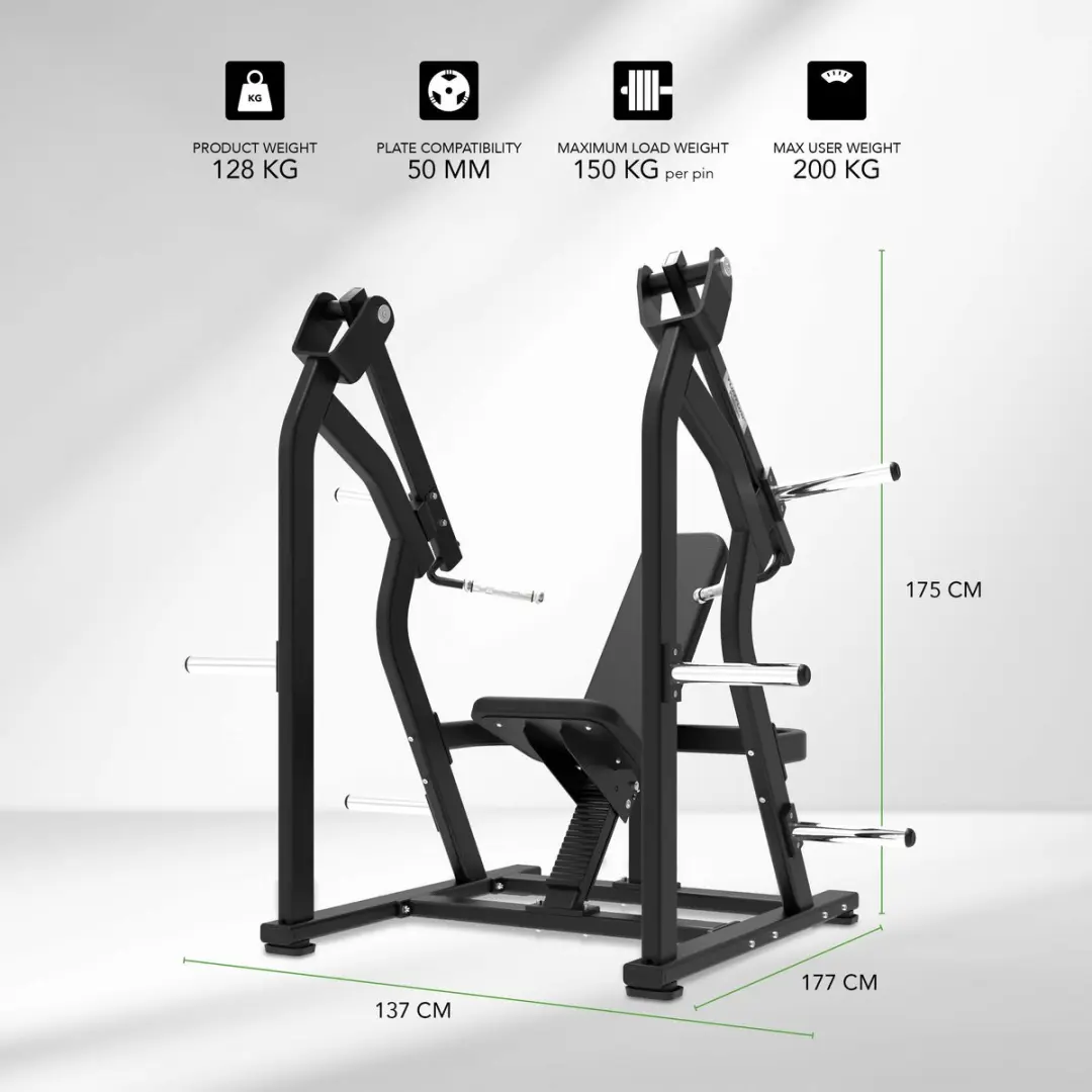 Tunturi Platinum Shoulder Press Krachtstation - 200kg
