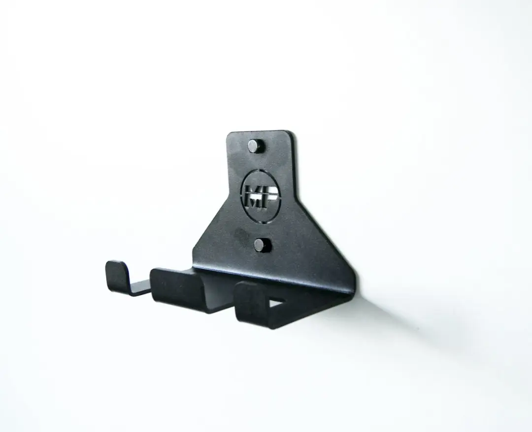Muscle Power MP2814-2 Halterstang Beugel 2 Wall Line - Zwart