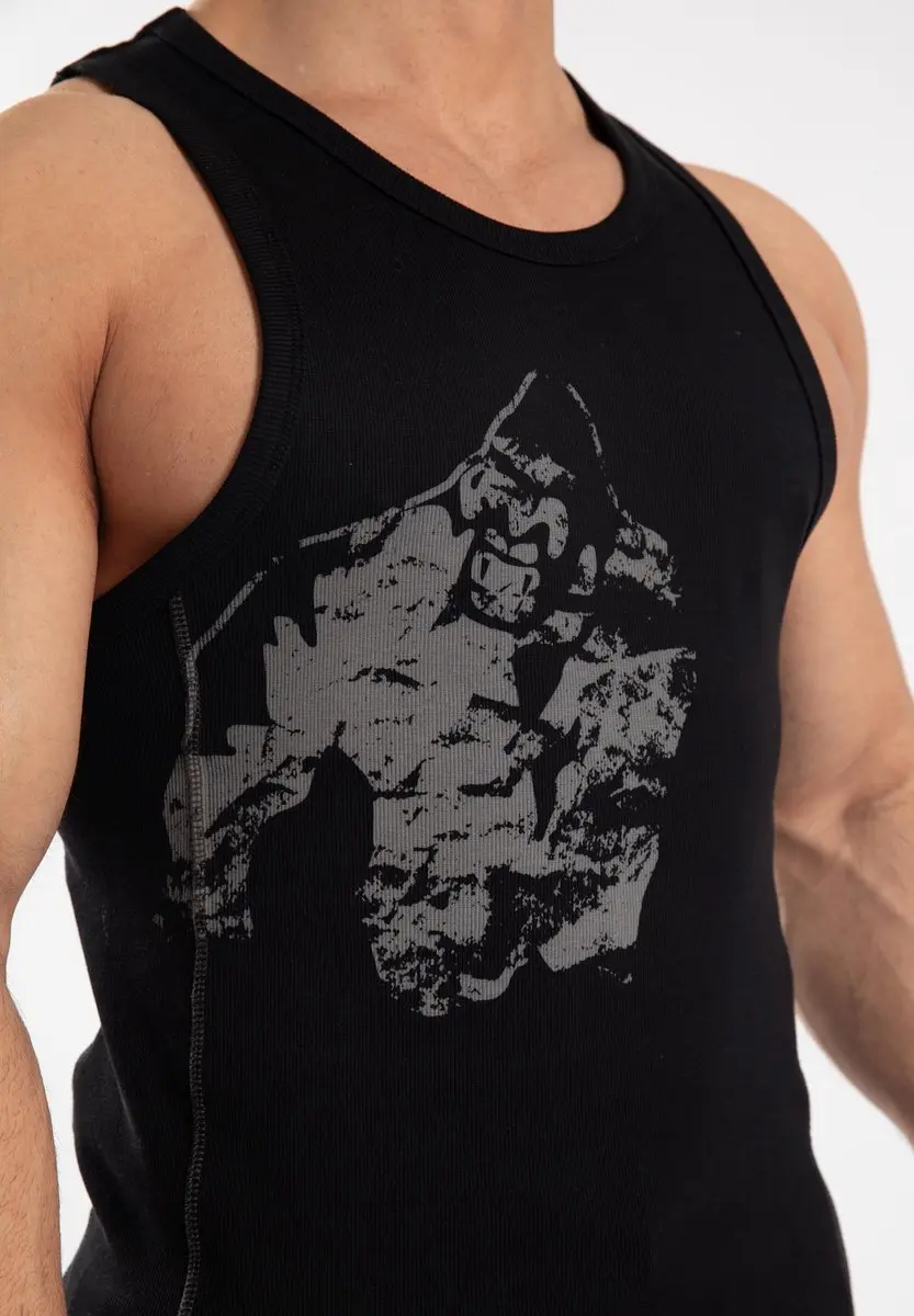 Gorilla Wear Monterey Tank Top - Zwart - 2XL/3XL
