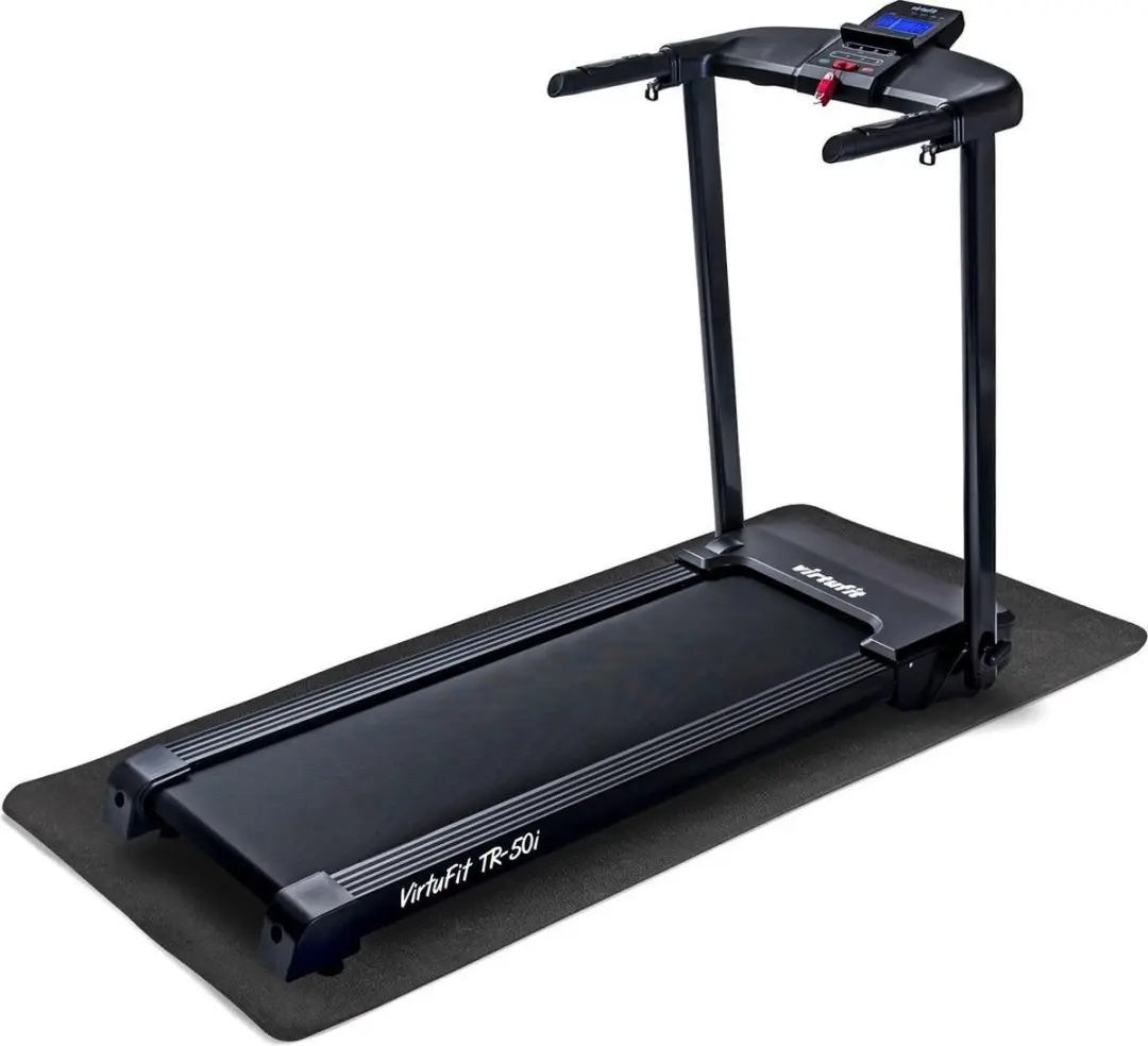 Virtufit Universele Vloermat 230x90cm - 0,7cm - Zwart