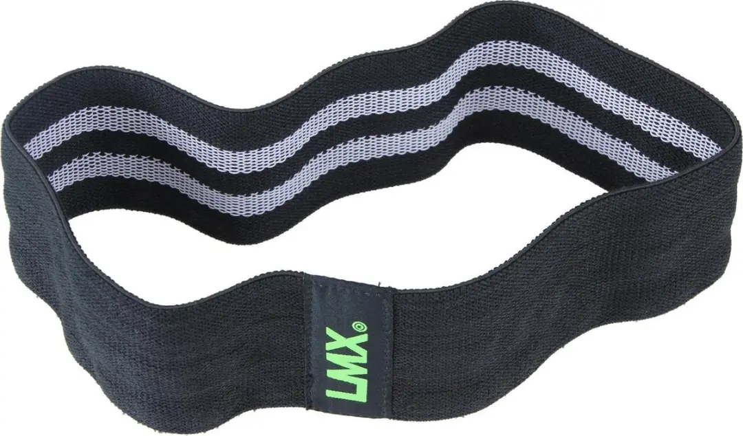 LifeMaxx Weerstandsbanden Hip Bands Set 3 - Zwart