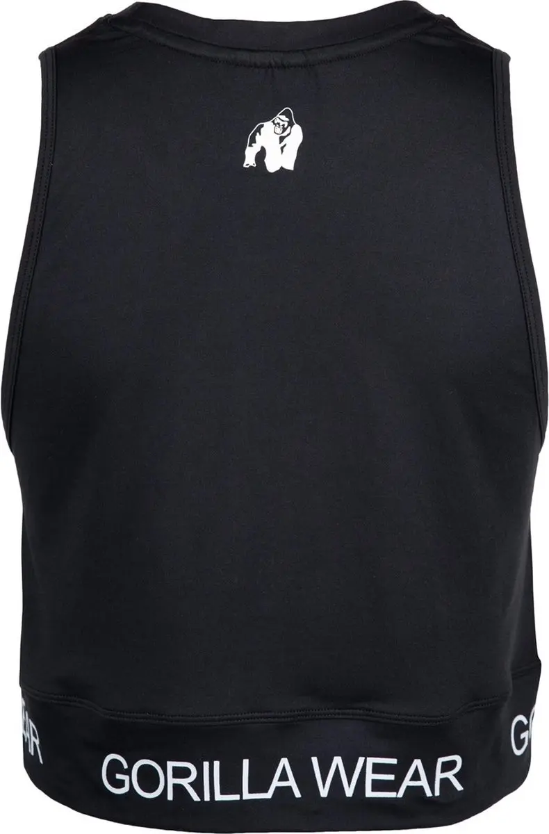 Gorilla Wear Colby Cropped Tank Top - M - Zwart