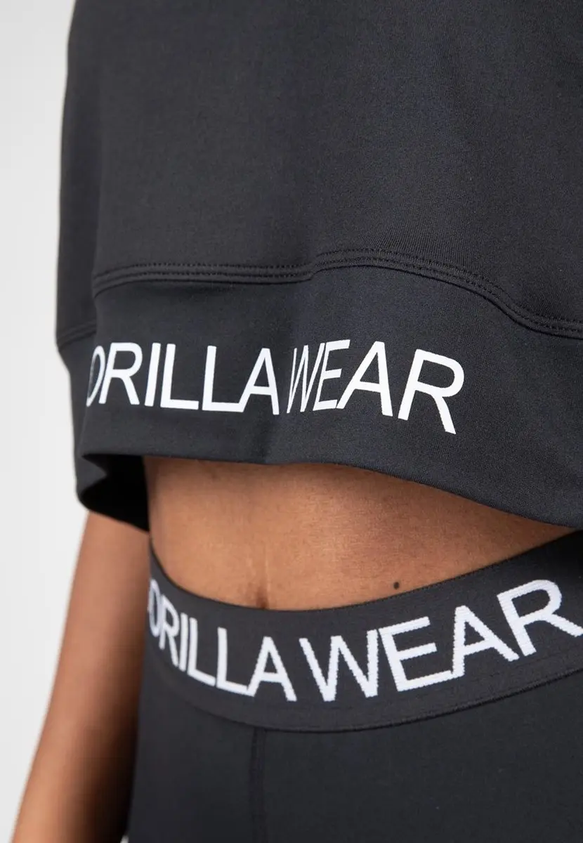 Gorilla Wear Colby Cropped Tank Top - M - Zwart