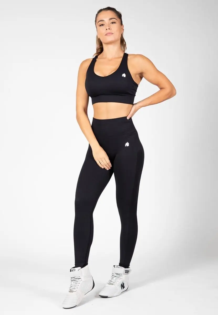 Gorilla Wear Hilton Seamless Legging - Zwart