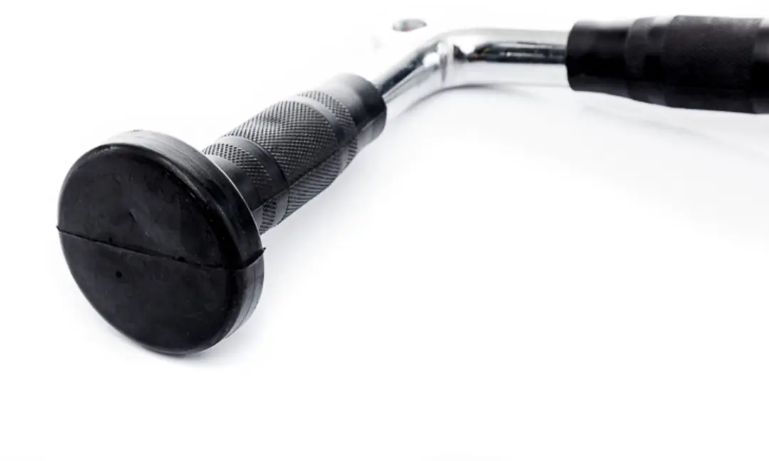 Muscle Power MP754 Haakse Trekbeugel - Zwart/Grijs