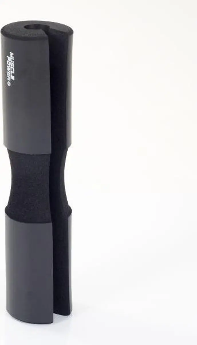 Muscle Power Squat Pad voor Halterstang - Zwart