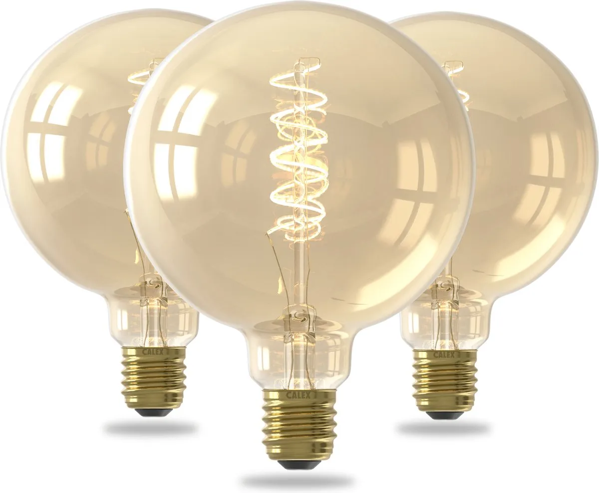 Calex Spiraal Filament LED Lamp G125 E27