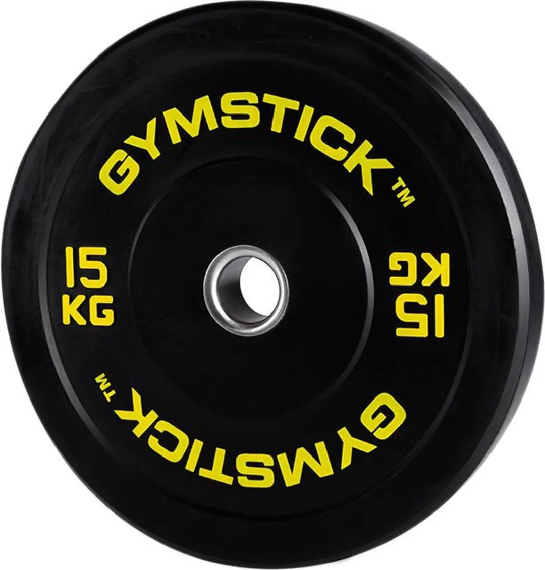 Gymstick Hi-Impact 15kg Olympische Bumper Plate