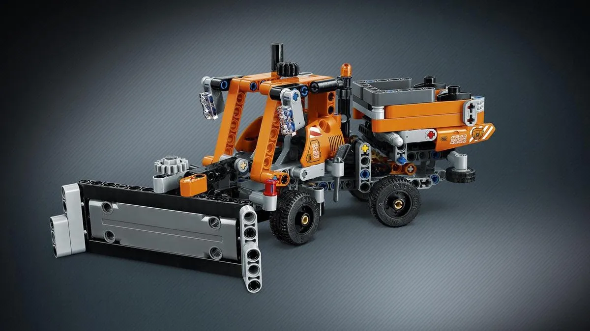 LEGO Technic Wegenbouwploeg 42060 - 365 Stukken