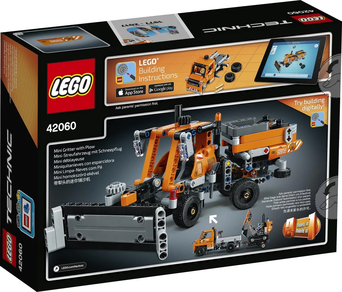 LEGO Technic Wegenbouwploeg 42060 - 365 Stukken - afbeelding 6 van 6