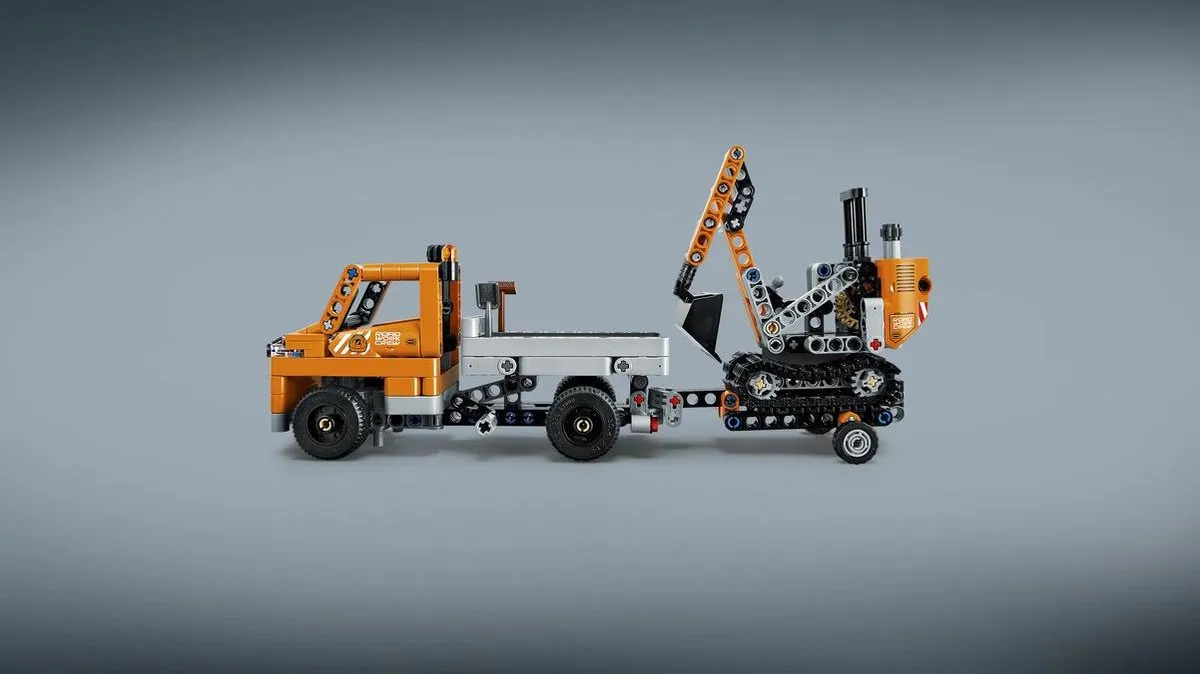 LEGO Technic Wegenbouwploeg 42060 - 365 Stukken