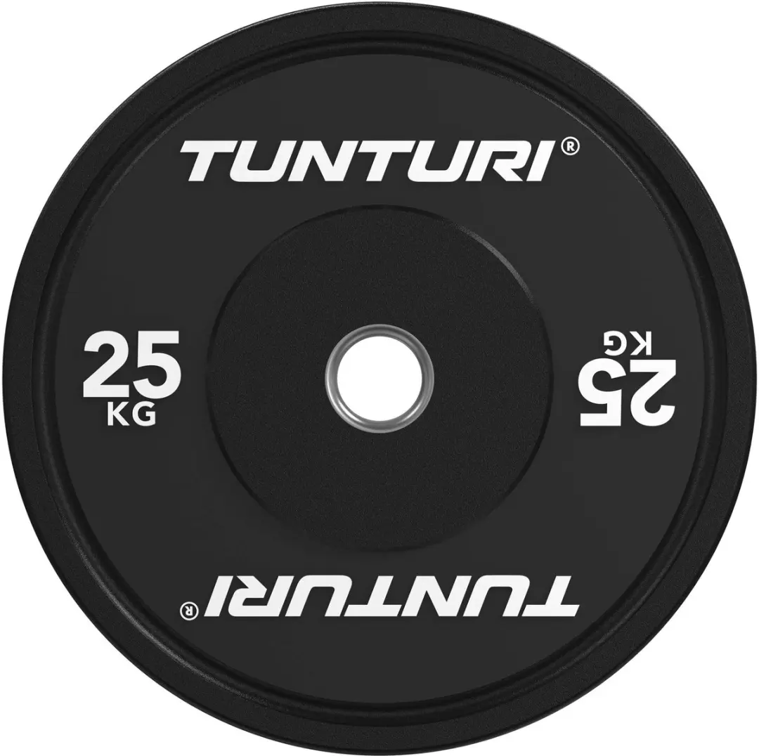 Tunturi Platinum Halterschijf 25kg - Zwart