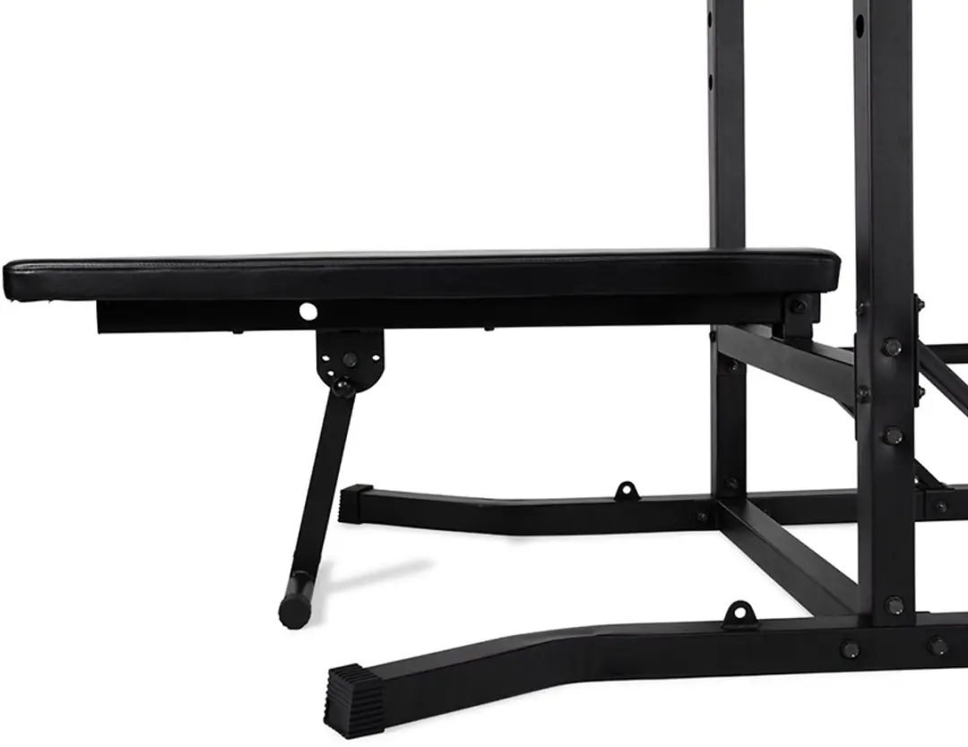Virtufit Pull-Up Station Deluxe - Met Fitnessbank - Zwart - afbeelding 6 van 6
