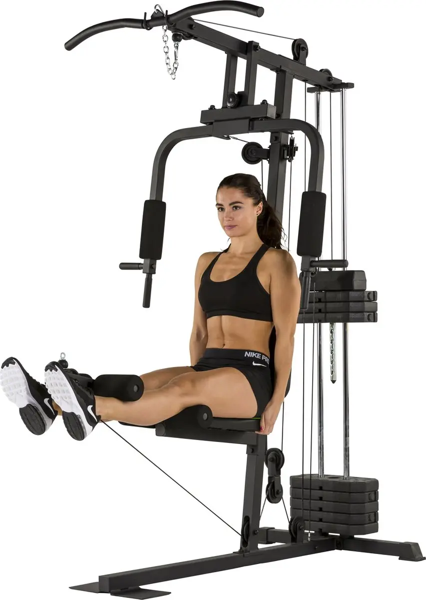 Tunturi HG10 Krachtstation - 45kg - Zwart