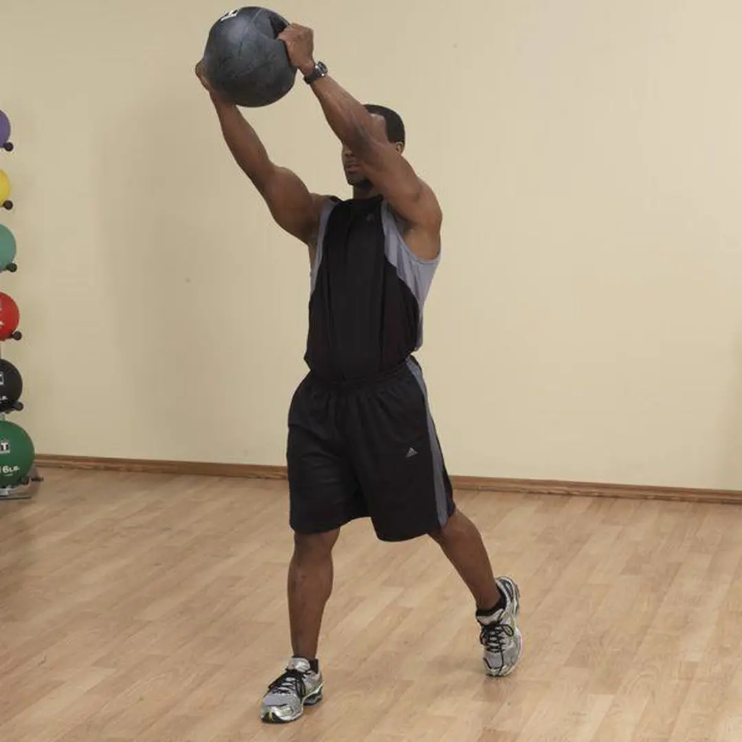 Body-Solid Medicine Ball Dual Grip 6,3kg - Zwart