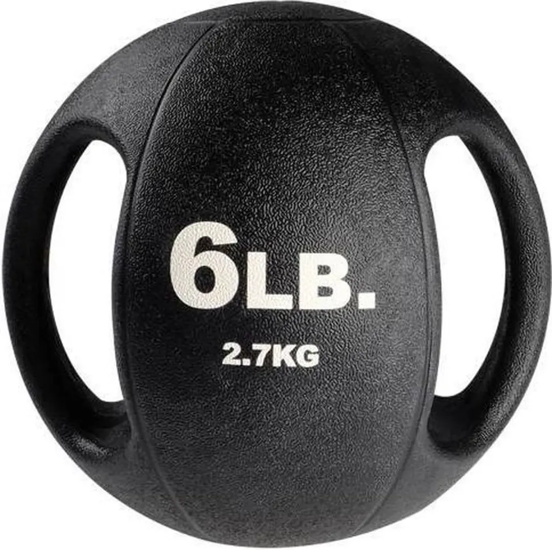 Body-Solid Medicine Ball Dual Grip 6,3kg - Zwart