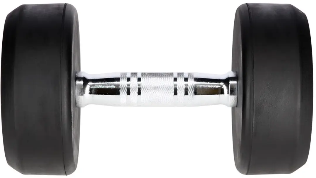 HMS Ronde Dumbbell Pro 12 kg - Zwart - afbeelding 6 van 6